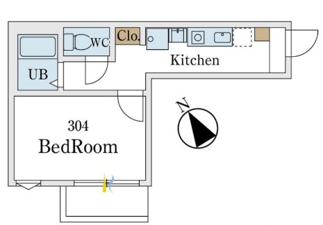 LINKS YOKOHAMA SASABORIの間取り