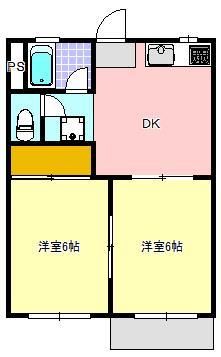 フォーブル村松 Ⅰの間取り