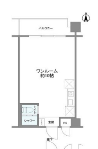 静鉄音羽ビルマンションの間取り
