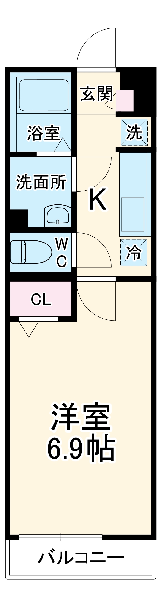 リブリ・パークヒル洋光台の間取り