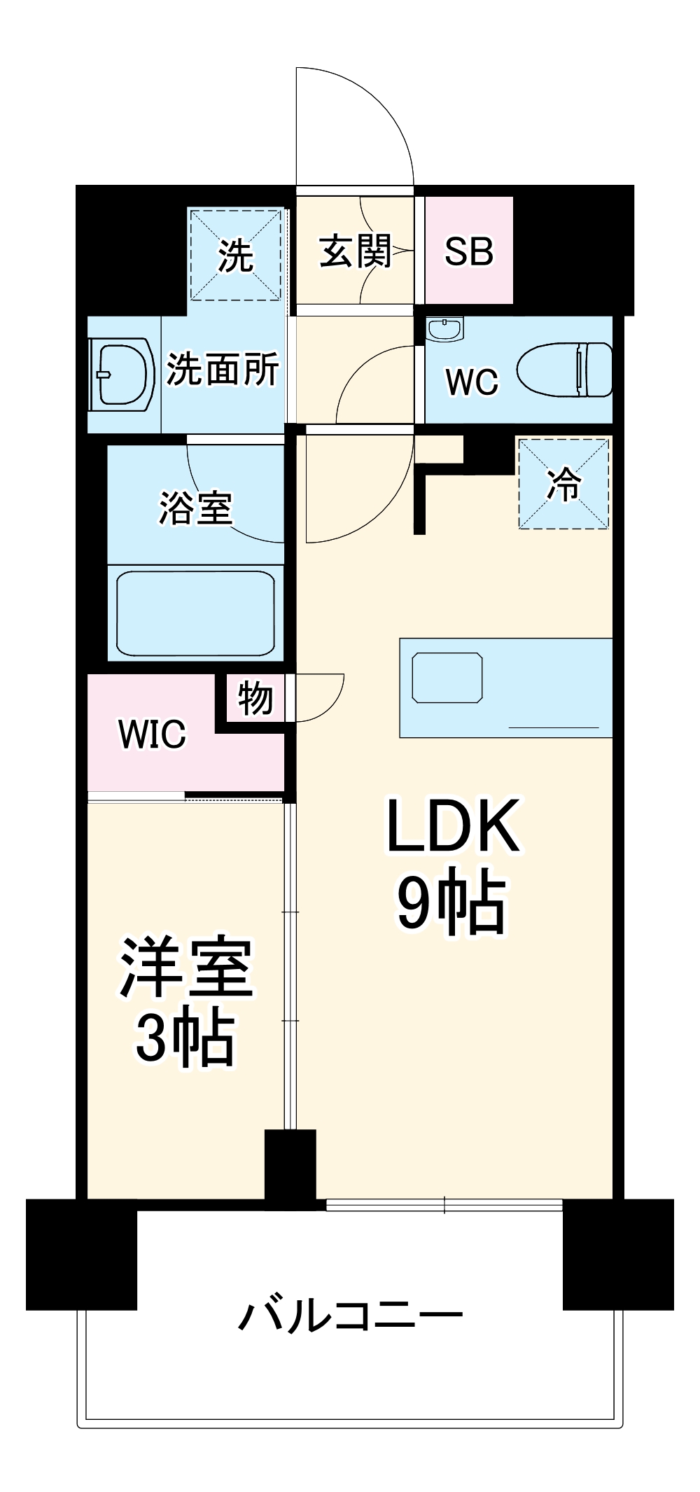 ルジェンテ藤沢の間取り