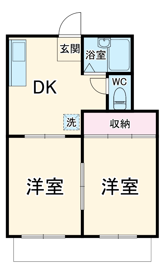 サニーコートの間取り