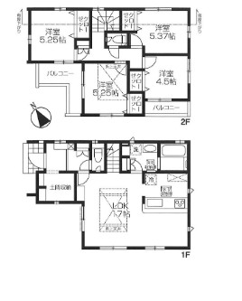 BLOOMING MAISON府中市押立町3号棟の間取り