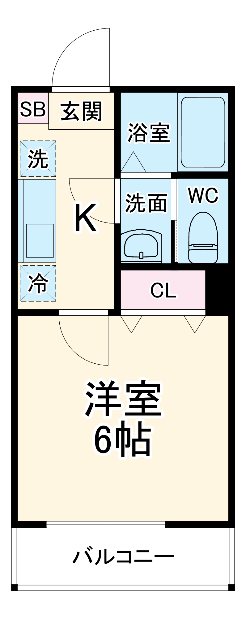 レイズ日進の間取り