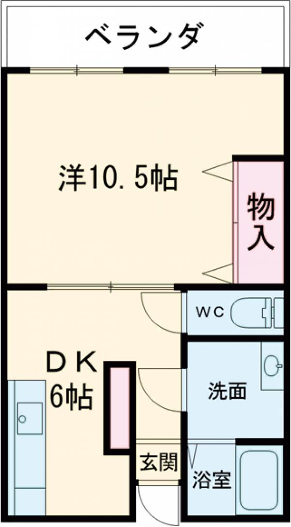 ヴィラ アベの間取り