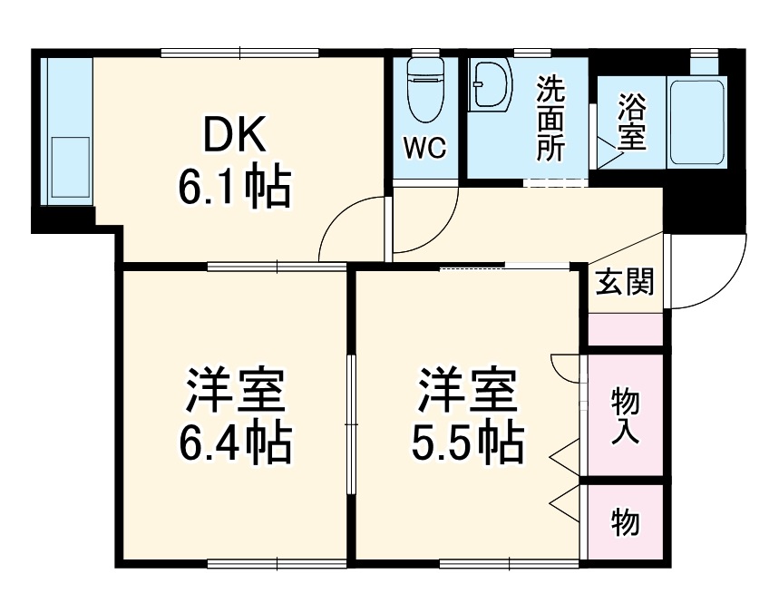 カーサクオレの間取り