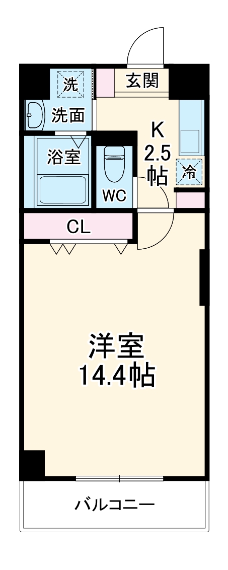 グリーンハイツ北口の間取り