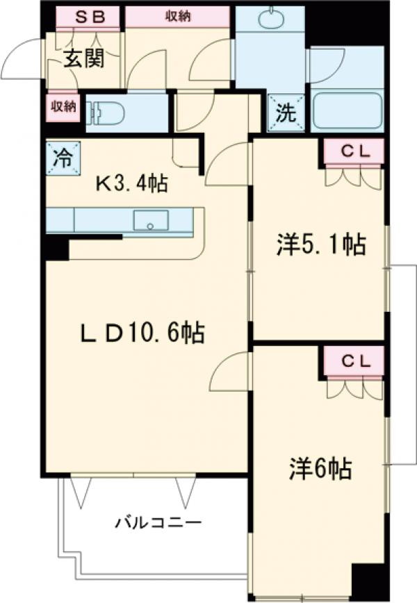 スターロワイヤル練馬春日町の間取り