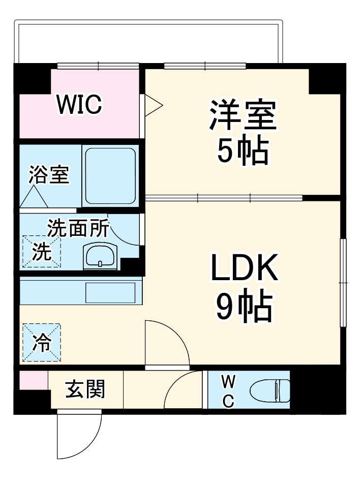 アリビラ鶴橋の間取り