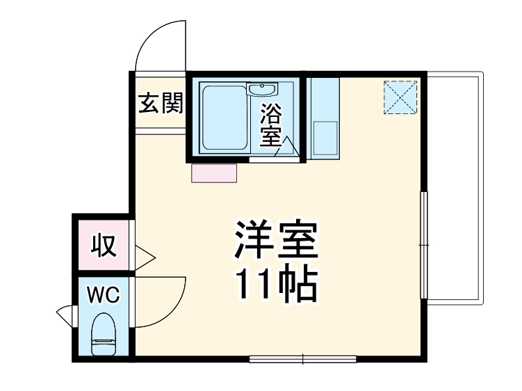 R・プレイスの間取り