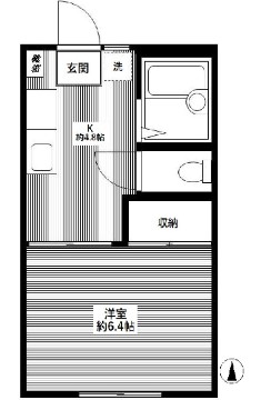 パールハイツ天沼の間取り