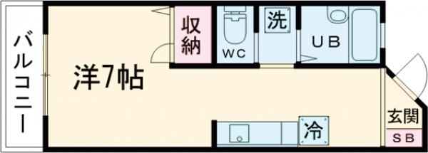 ガーデンハイツ池尻の間取り