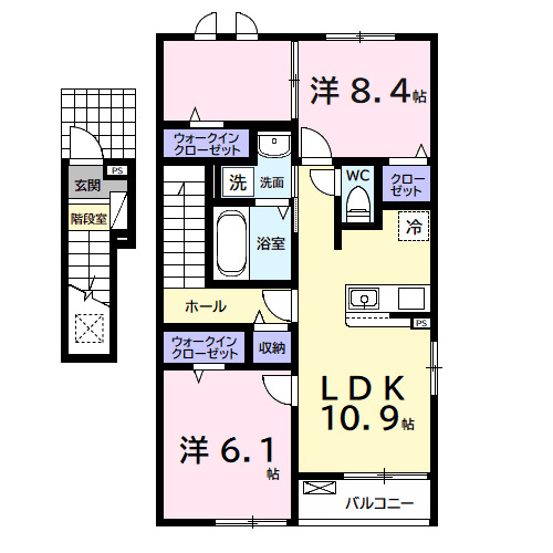 コンフォート アークAの間取り