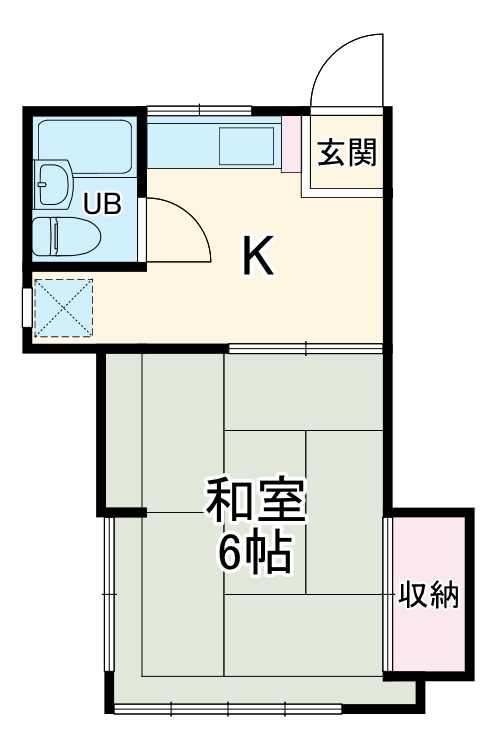 クリエイト・ハラ第一の間取り