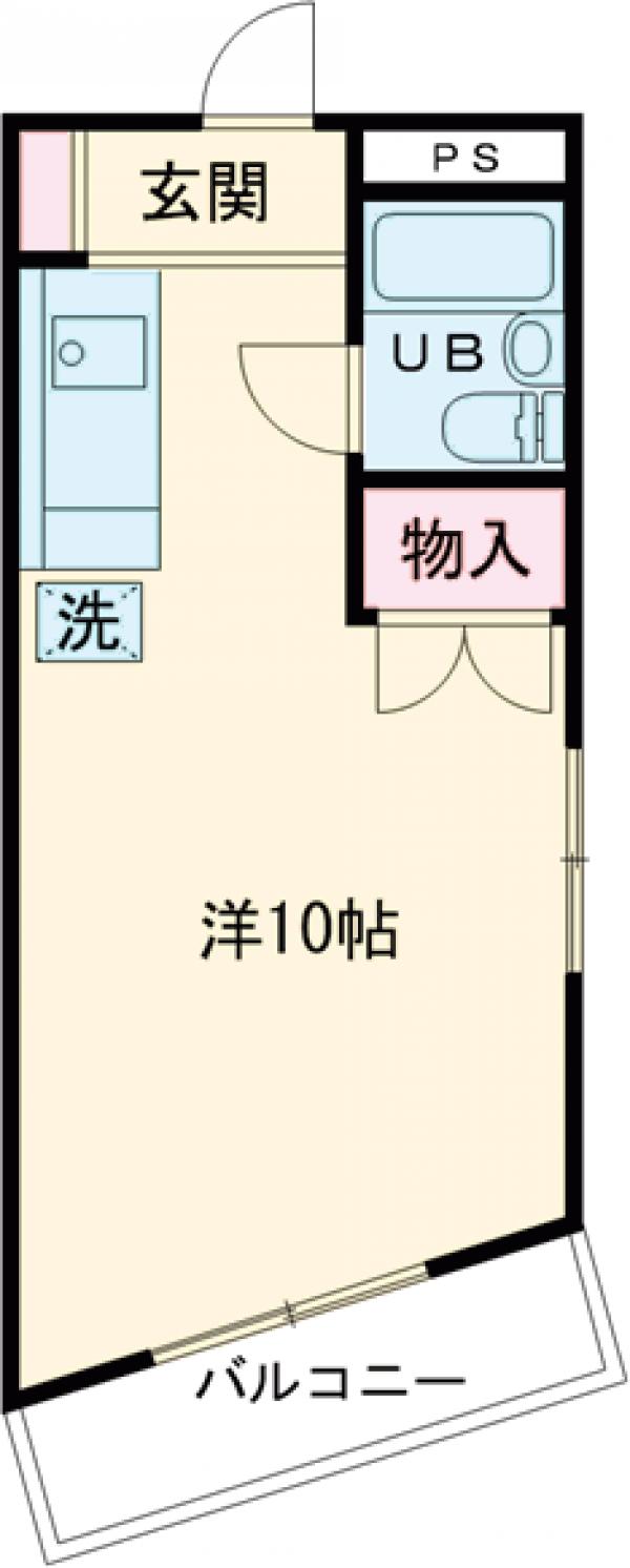 トーケンフラットの間取り