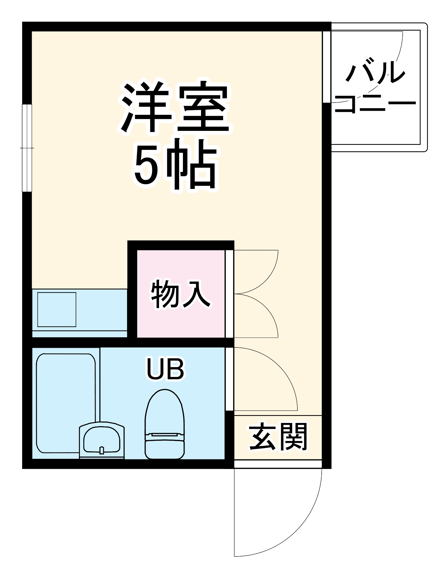 メゾン新大阪北の間取り