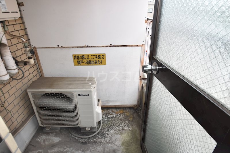 12/24 バルコニー