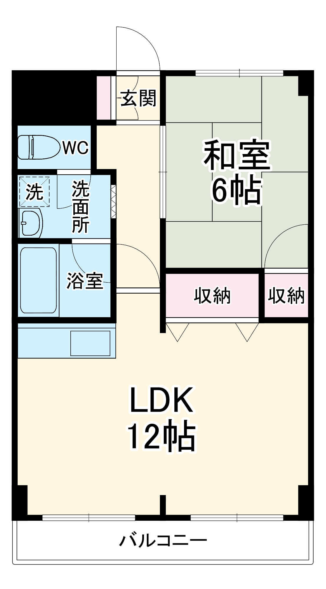 エクセレントアベの間取り