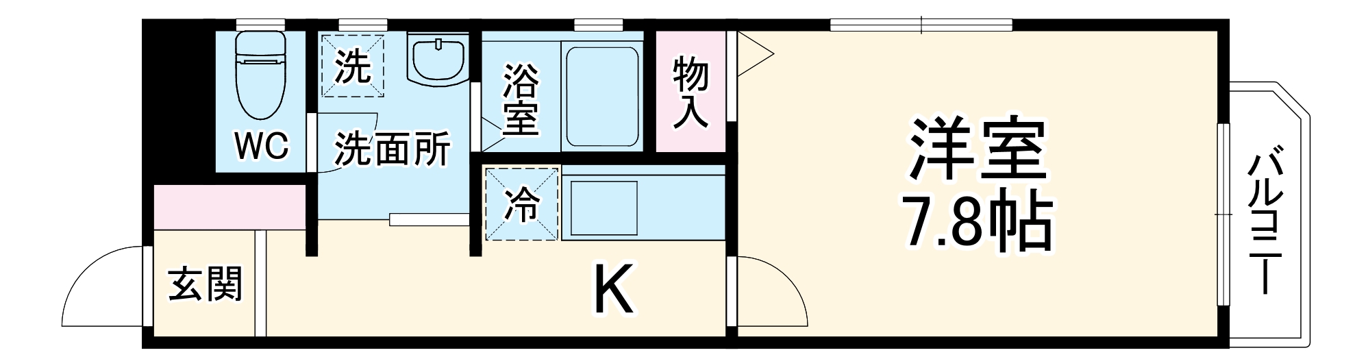 CASA PAZZOの間取り