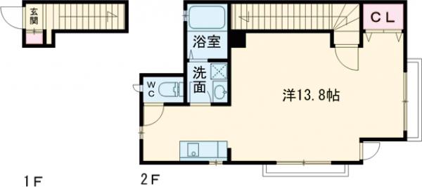 イーストビレッジの間取り