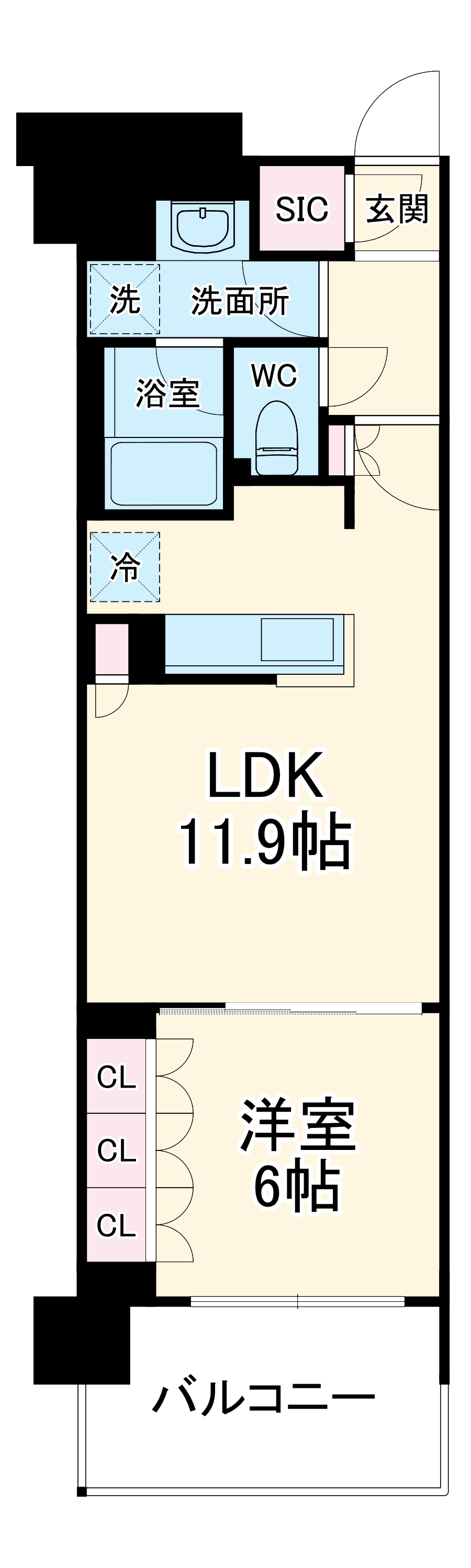 スカイグランデ津田沼の間取り