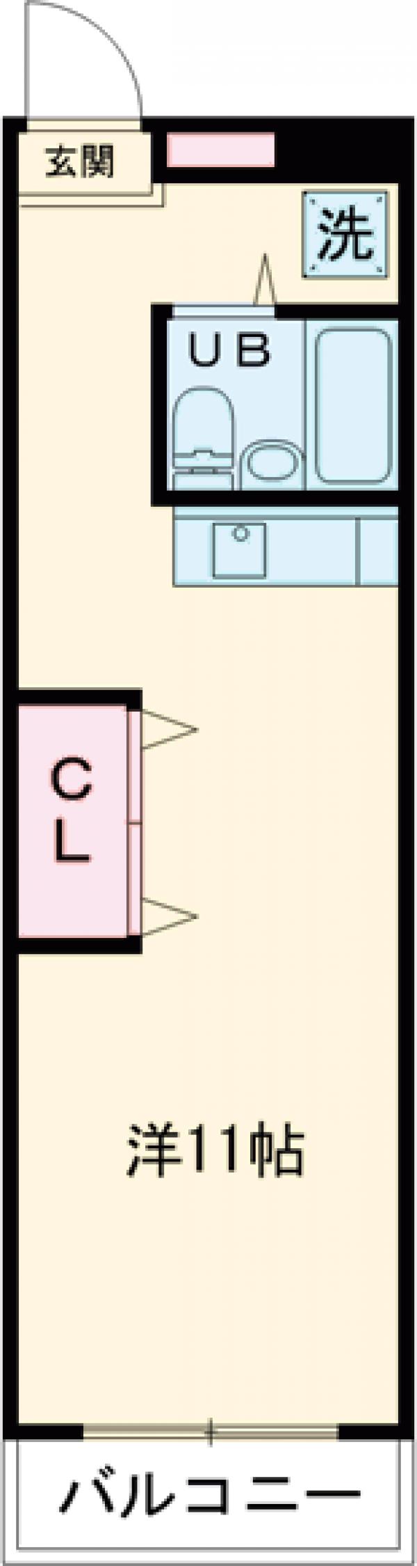 梶野園ビルの間取り