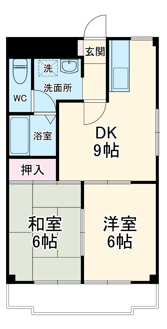 タワーロイヤルの間取り