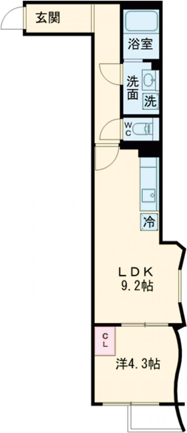 BRICK RESIDENCE 目黒本町の間取り