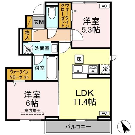 エリオスの間取り