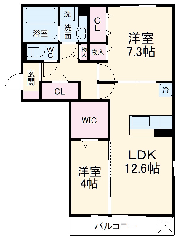 イ・ラプセルの間取り