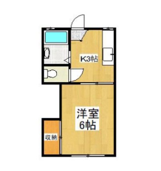 レジェンド若松の間取り