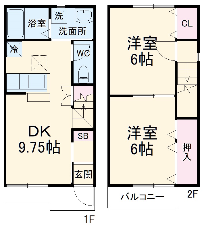 メゾンクラシードの間取り