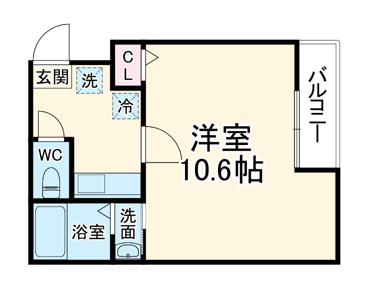 ＥＮ西ノ京二条の間取り