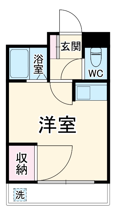 ブックC棟の間取り