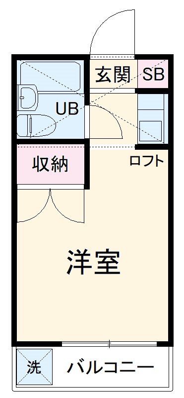 メゾン・ドモの間取り