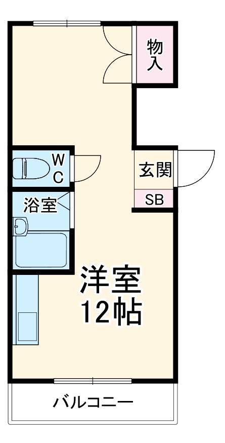 アバカス大和田の間取り