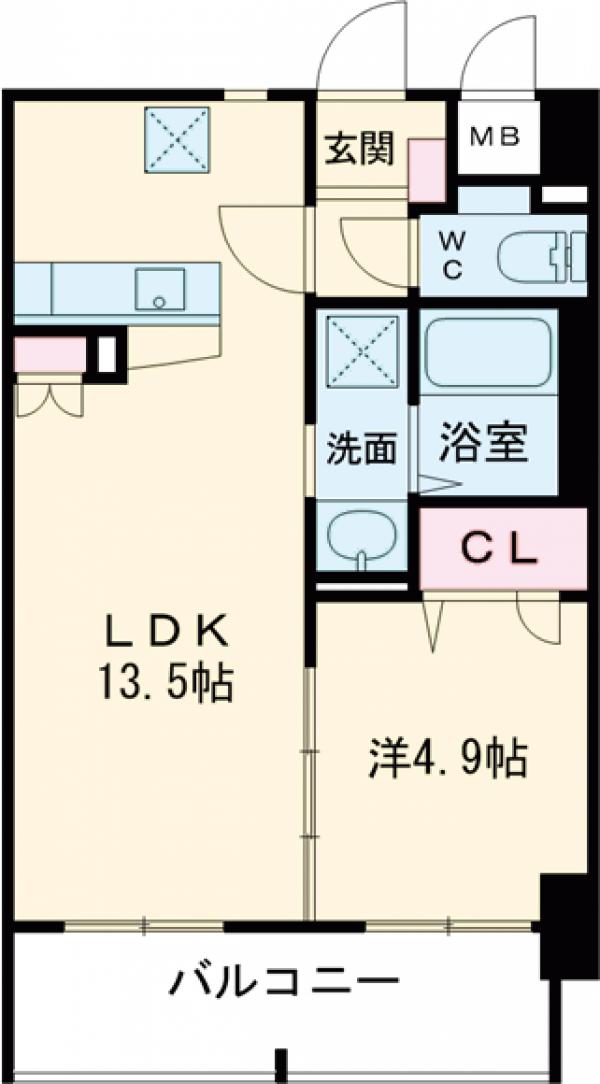ベルカンパーニュの間取り