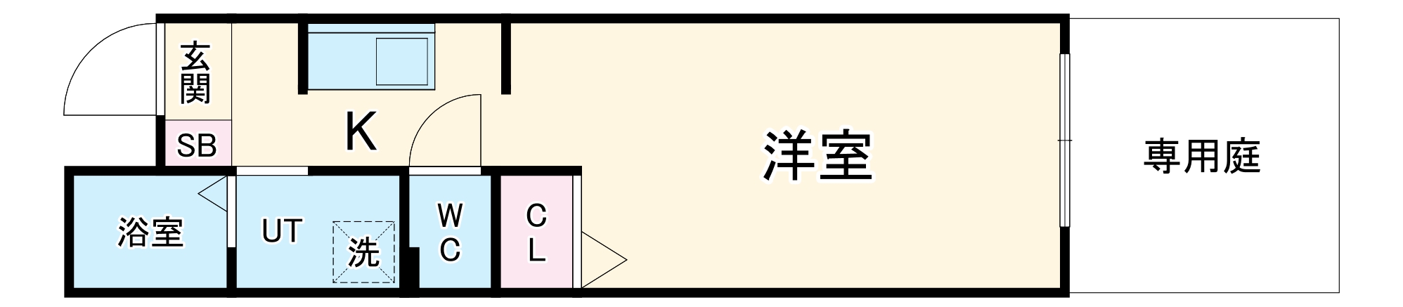 仮)中京区橋東詰町新築の間取り