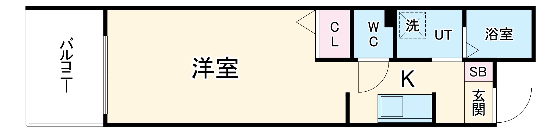 仮)中京区橋東詰町新築の間取り