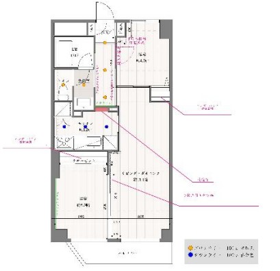 カスタリア浅草橋の間取り
