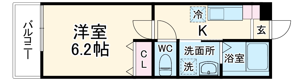 アイフラットの間取り
