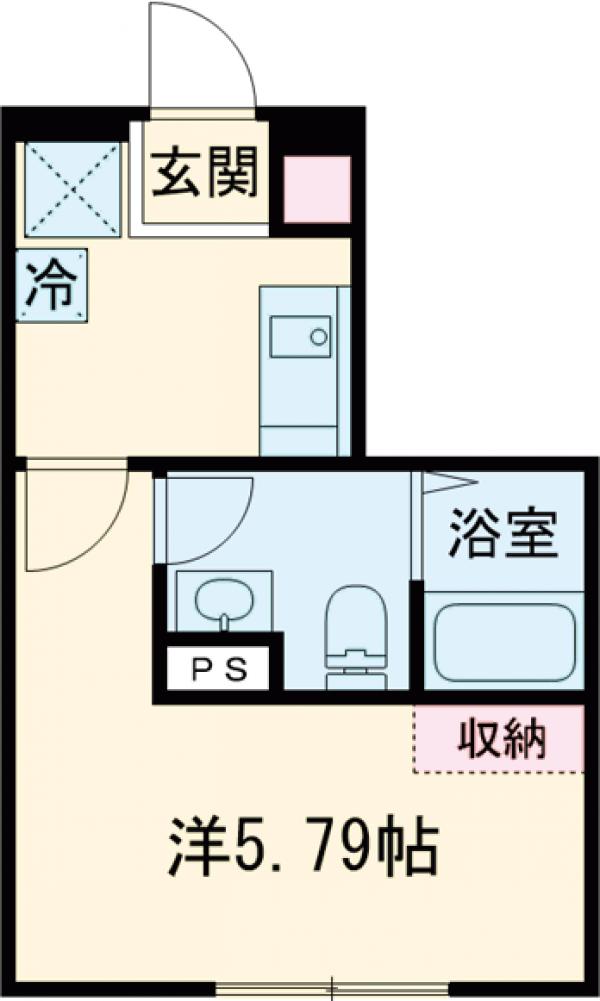 ブルーム立川の間取り