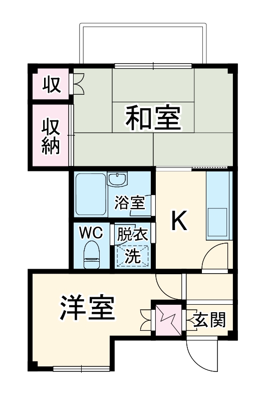 エヌ・ジー・エス滝頭の間取り