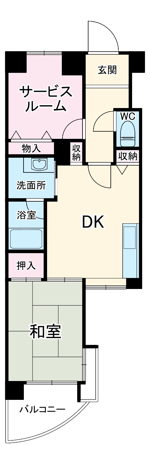 シャトー柴原の間取り