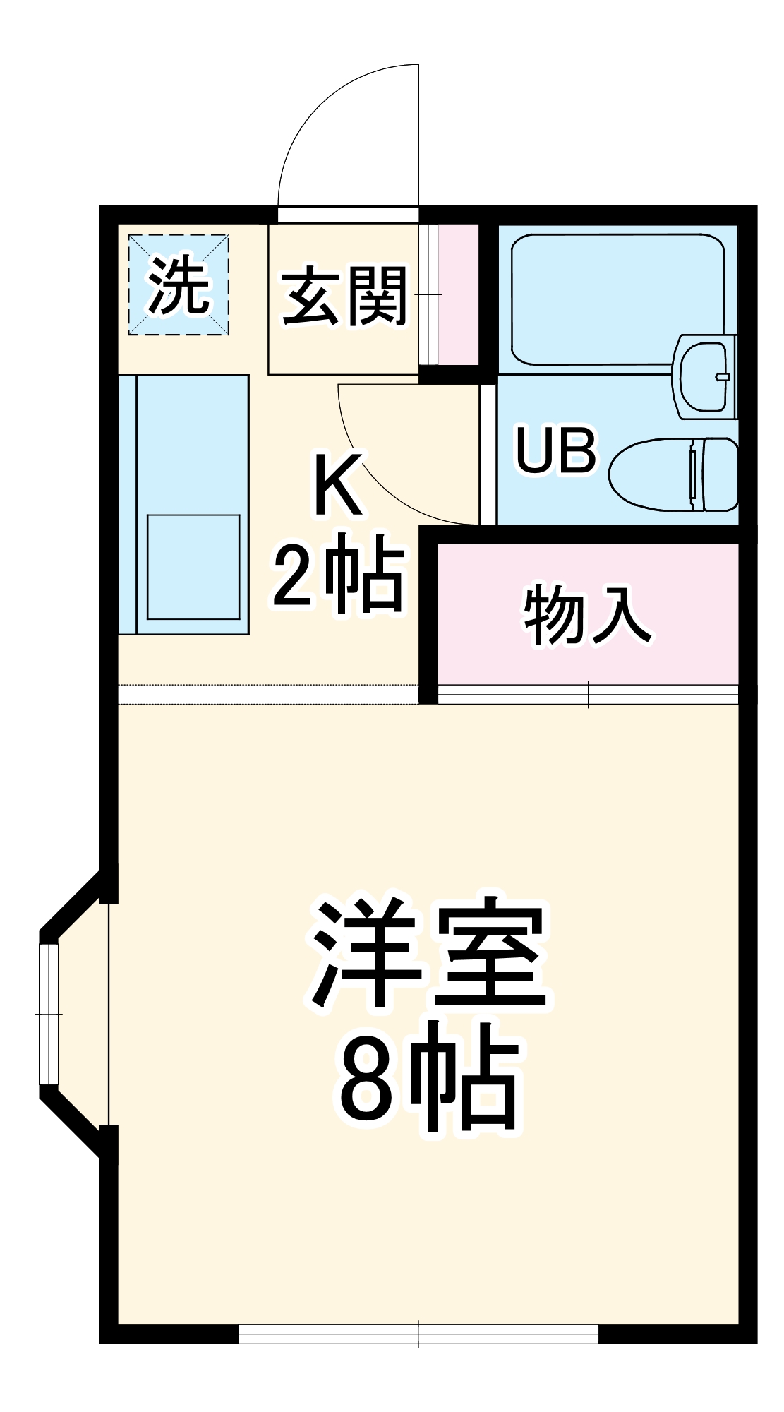 グリーンサンモールの間取り