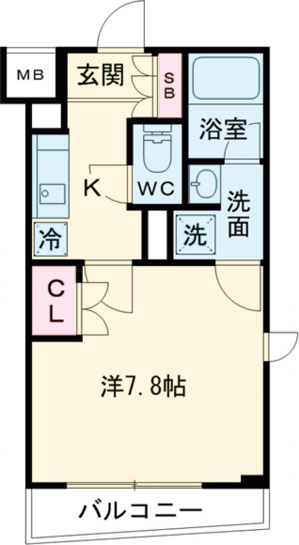 COURTYARD洗足の間取り