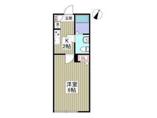 HALE伊勢原の間取り