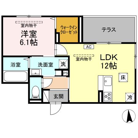 ブルー・コーラルの間取り