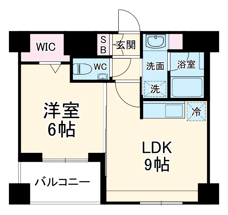 ソアラノーム北浦和の間取り