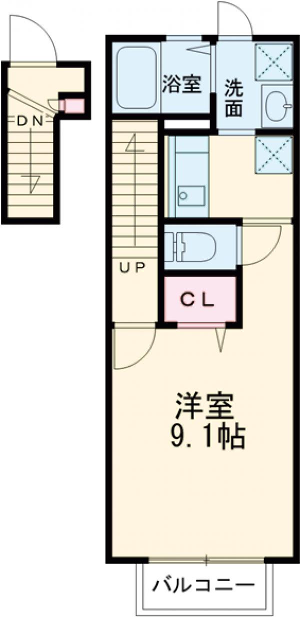 カーサコリーナの間取り